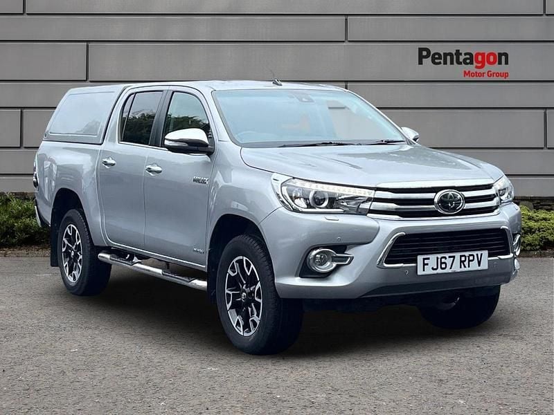 Silver Used 2017 Toyota HiLux Pickup | £19,995 (Good price) - Image 1/4