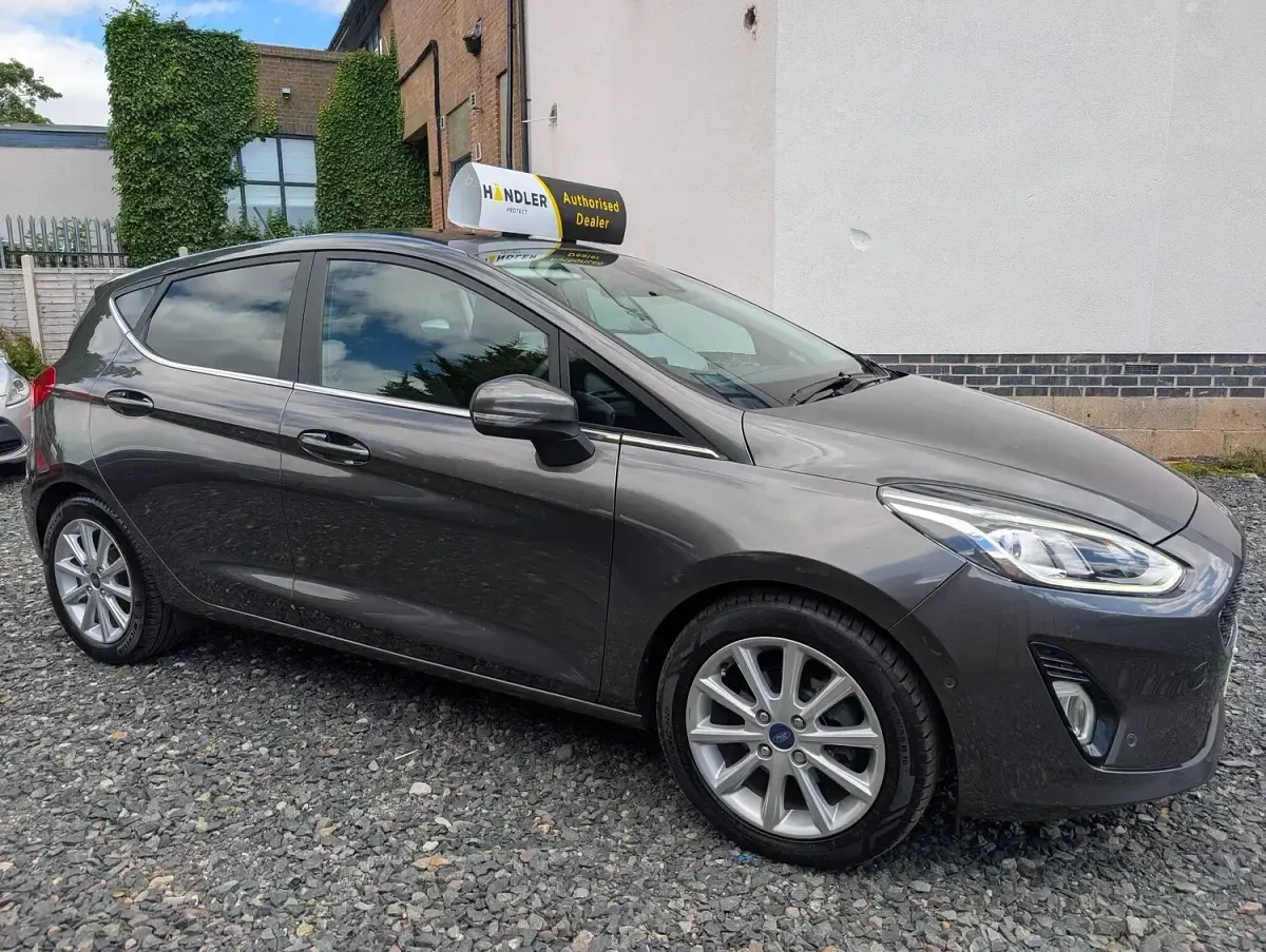 Used Ford Fiesta Titanium 2020 Grey Hatchback
