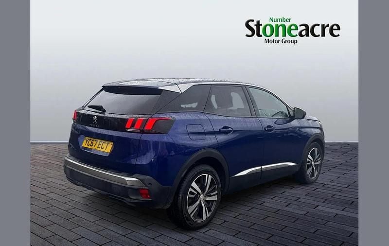 Used Peugeot 3008 Allure 117 HP (86 kW) 2017 Blue SUV