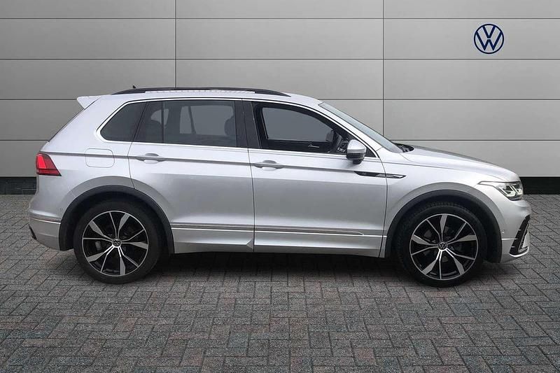 Used VW Tiguan R-line 150 HP (110 kW) 2021 Silver SUV