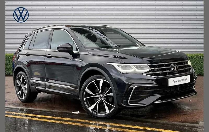 Used VW Tiguan R-line 150 HP (110 kW) 2023 Black SUV