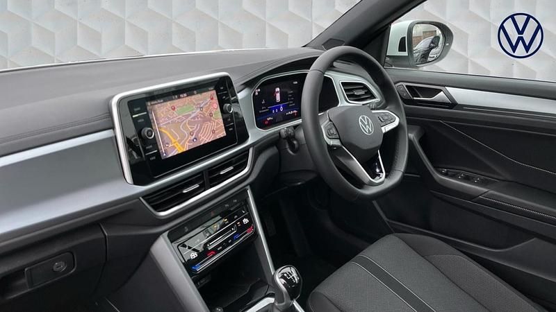 Used VW T-Roc Cabriolet Style 113 HP (83 kW) 2026 White Cabriolet