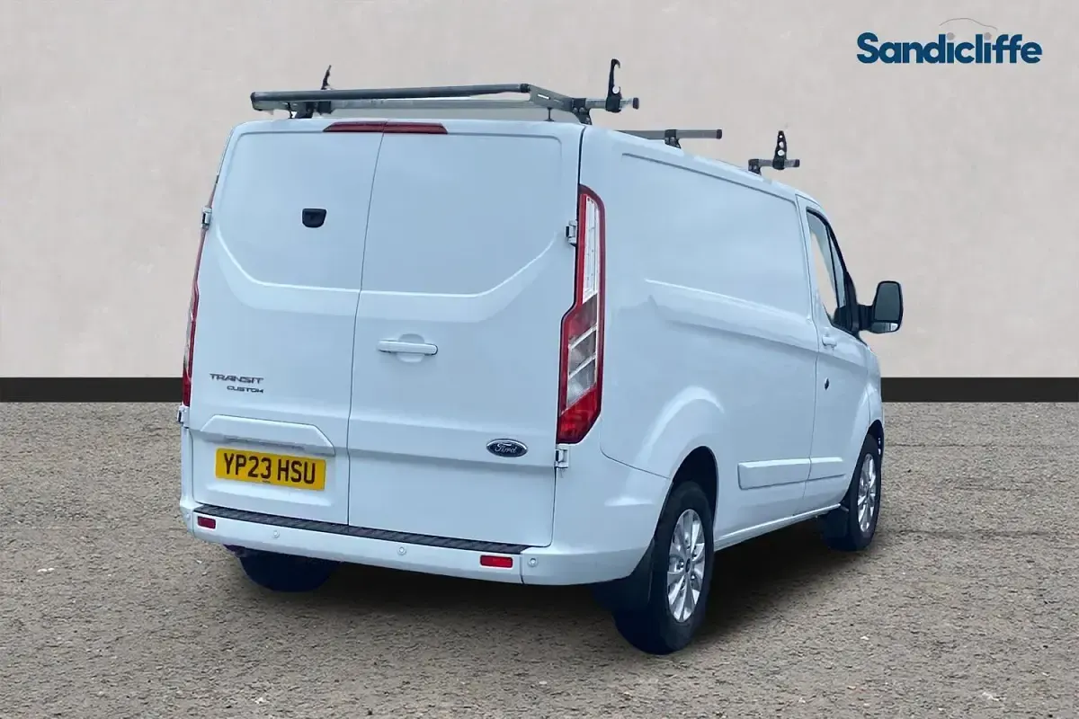 Used Ford Transit Custom Limited 131 HP (96 kW) 2023 Frozen white Van