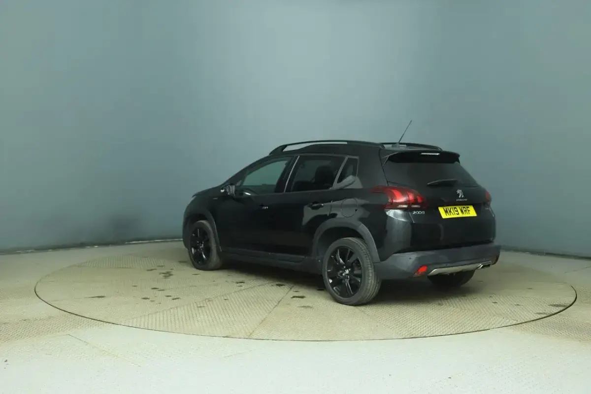 Used Peugeot 2008 GT-line 129 HP (94 kW) 2019 Black SUV