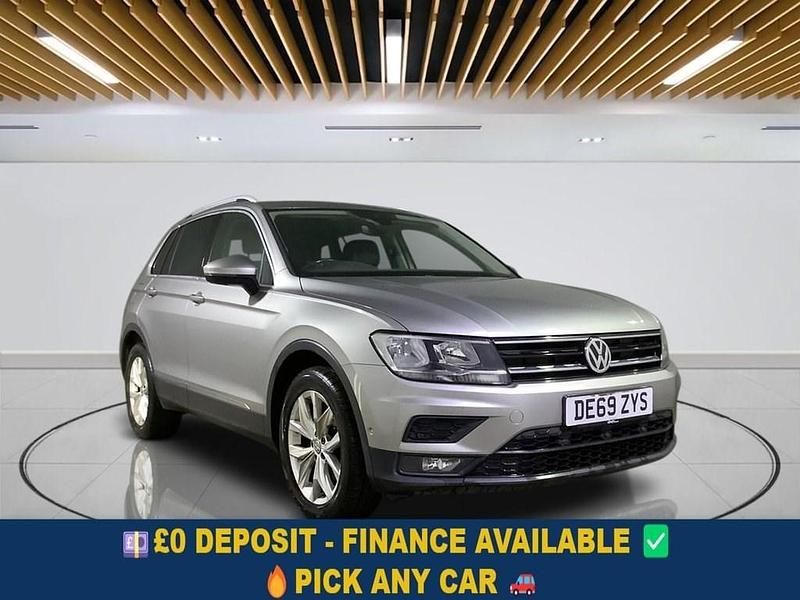 Silver Used 2019 VW Tiguan Match SUV | £12,449 (Fair price) - Image 1/4