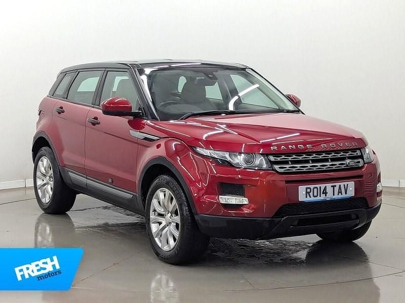 Red Used 2014 Land Rover Range Rover evoque Pure Estate | £12,499 (Fair price) - Image 1/2