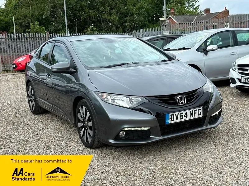 Used Honda Civic SE Plus 2015 Grey Hatchback