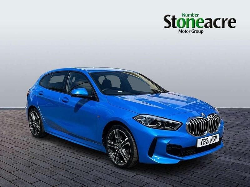 Blue Used 2021 BMW 116 M Sport Hatchback | £18,295 (Fair price) - Image 1/4
