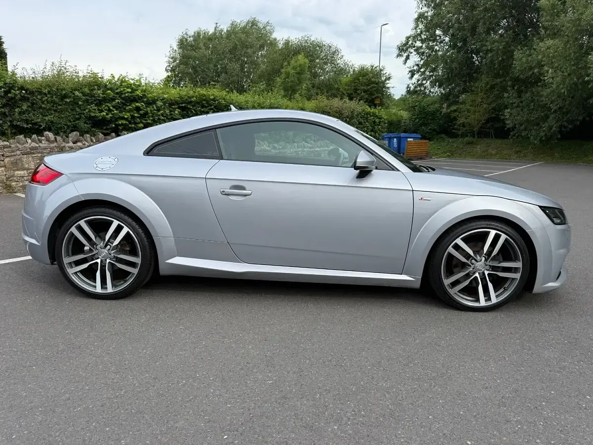 Used Audi TT S-Line 184 HP (135 kW) 2015 Silver Coupe