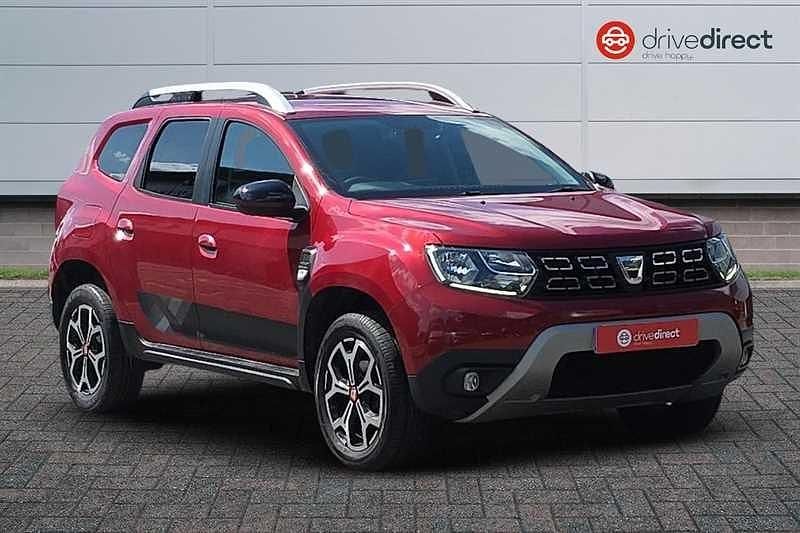 Metallic fusion red Used 2019 Dacia Duster SUV | £8,900 (Fair price) - Image 1/4
