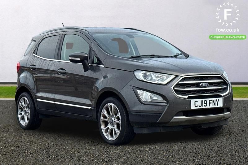 Grey Used 2019 Ford Ecosport Titanium SUV | £10,599 (Fair price) - Image 1/4