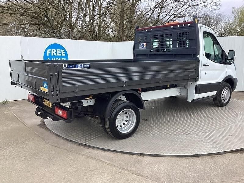 Used Ford Transit S 130 HP (95 kW) 2018 White Cabriolet