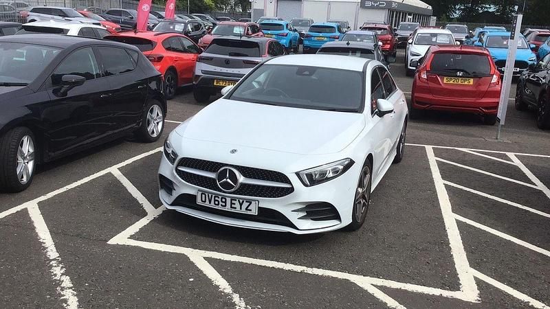 White Used 2019 Mercedes A200 AMG Line Premium Sedan | £19,350 (Fair price) - Image 1/3