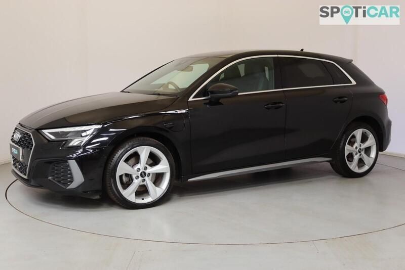 Black Used 2021 Audi A3 Sportback e-tron S-Line Sedan | £17,999 (Fair price) - Image 1/4