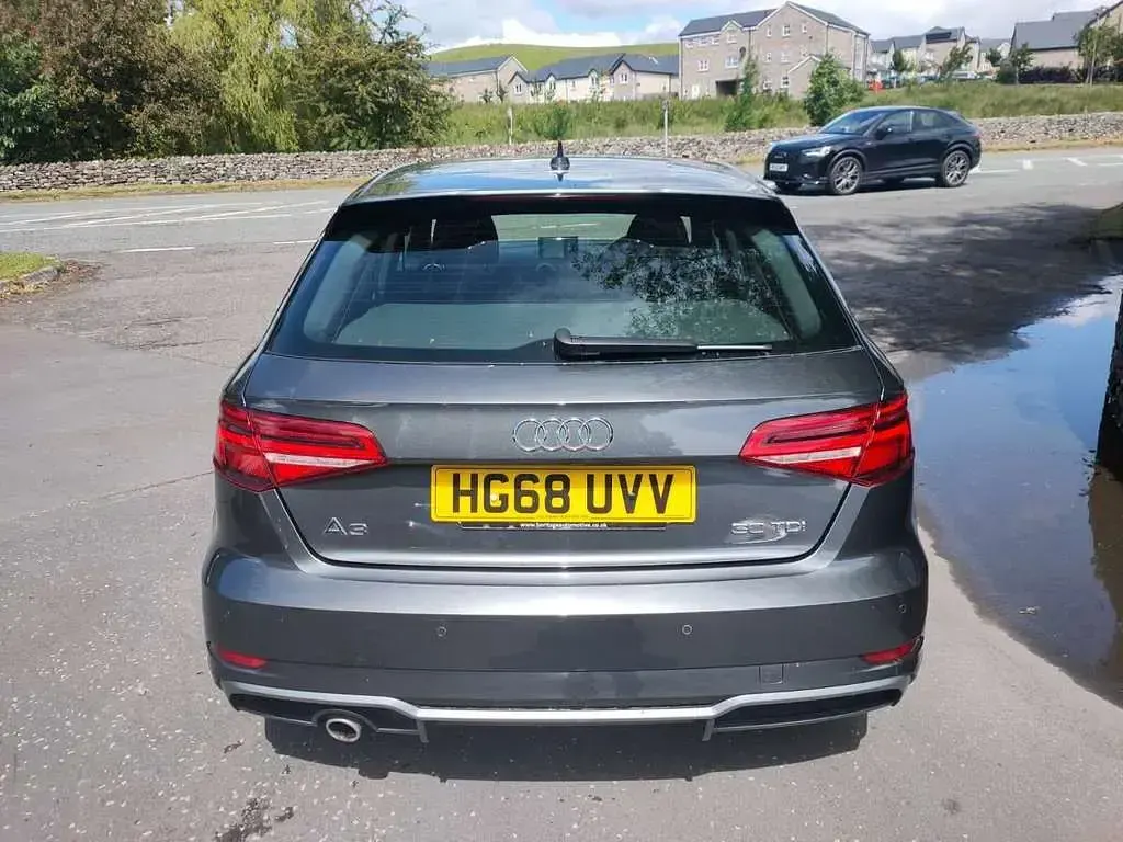 Used Audi A3 S-Line 113 HP (83 kW) 2019 Grey Sedan