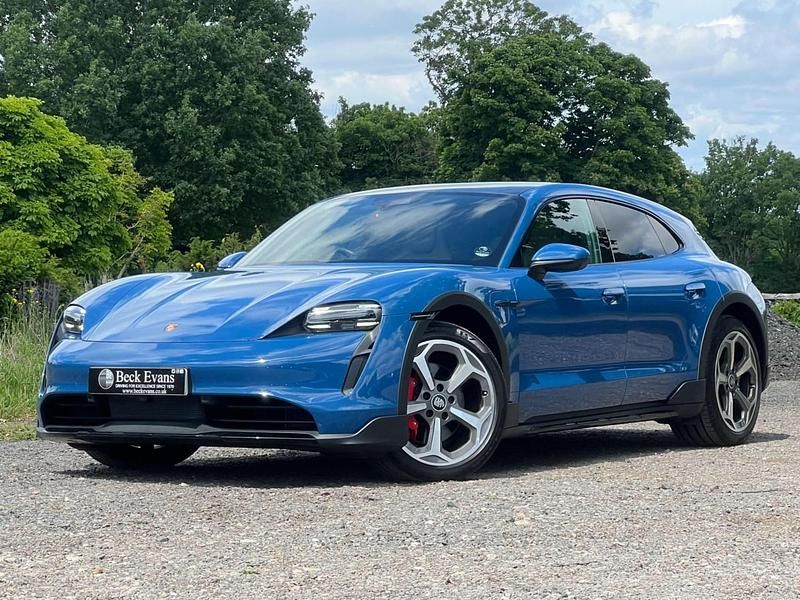Blue Used 2022 Porsche Taycan Cross Turismo Sedan | £51,995 (Super price) - Image 1/3