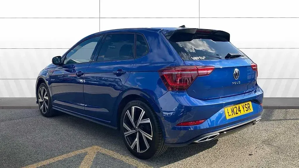 Used VW Polo R-line 95 HP (69 kW) 2024 Blue Hatchback