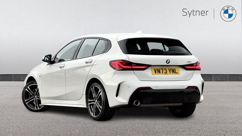 Used BMW 118 M Sport 134 HP (98 kW) 2023 White Hatchback