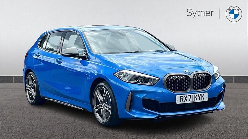 Blue Used 2021 BMW M135 Shadowline Hatchback | £28,000 (A bit pricey) - Image 1/4