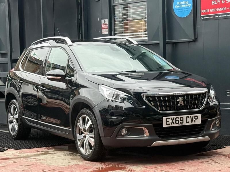 Black Used 2019 Peugeot 2008 Allure Premium SUV | £11,289 (Good price) - Image 1/4