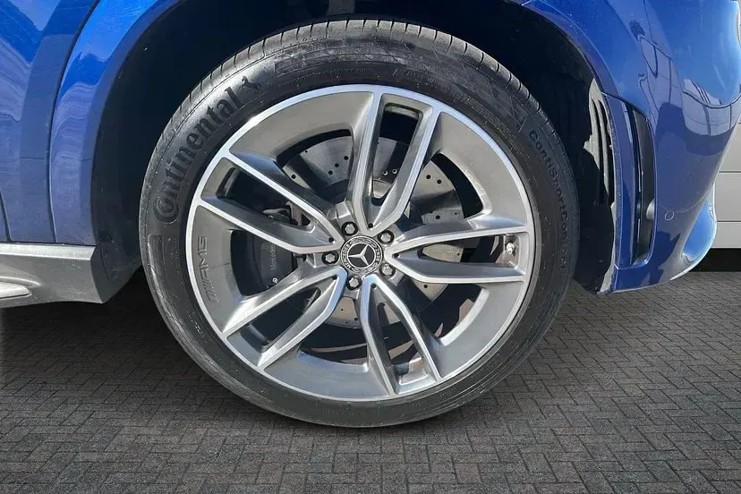 Used Mercedes GLE450 AMG AMG line 384 HP (282 kW) 2020 Blue SUV