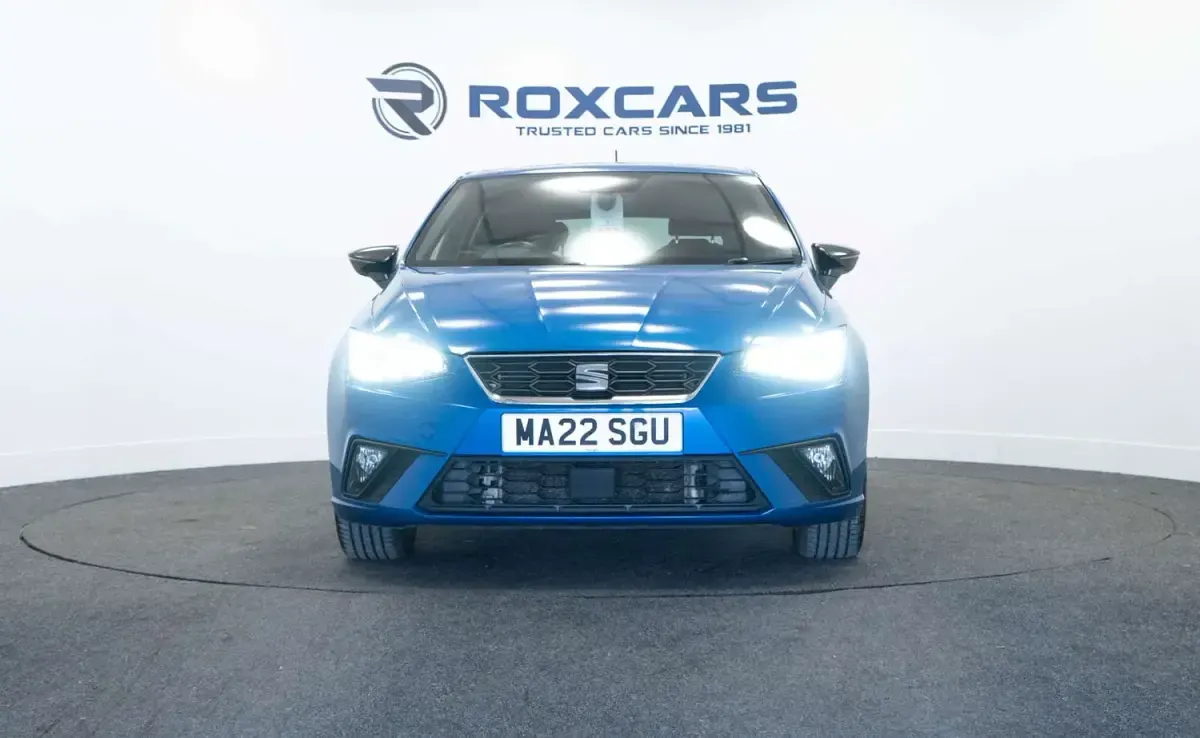 Second-hand Seat Ibiza FR 110 CP (80 kW) 2022 Albastru Hatchback