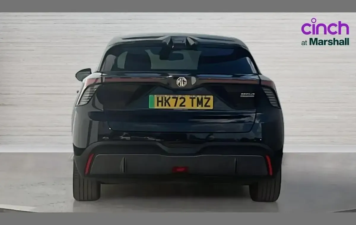 Used MG MG4 EV Trophy 150 kW (204 HP) 2022 Black Hatchback