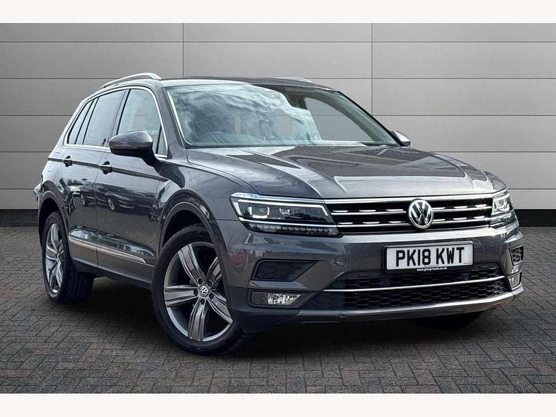 Grey Used 2018 VW Tiguan SEL SUV | £15,491 (Good price) - Image 1/4