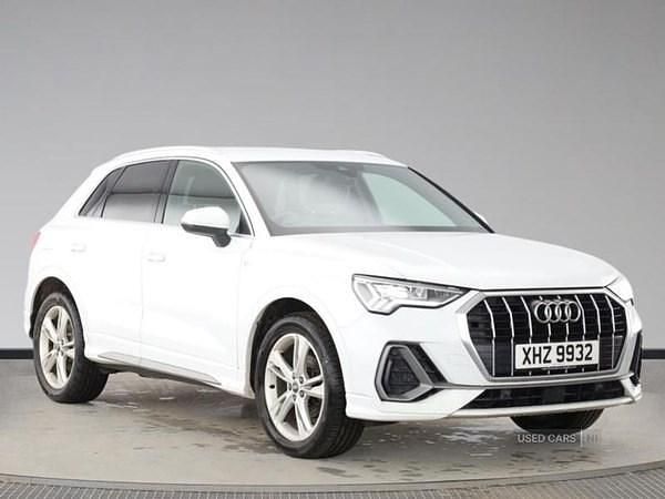 Used Audi Q3 S-Line 150 HP (110 kW) 2021 White SUV