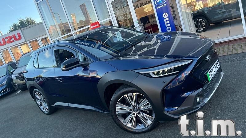 Blue Used 2022 Subaru Solterra SUV | £22,295 (Fair price) - Image 1/4