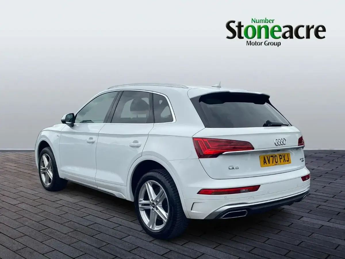 Used Audi Q5 S-Line 204 HP (150 kW) 2020 White SUV