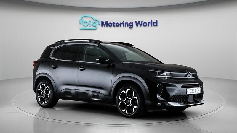 Black Used 2023 Citroën C5 Aircross PureTech SUV | £18,800 (Fair price) - Image 1/4