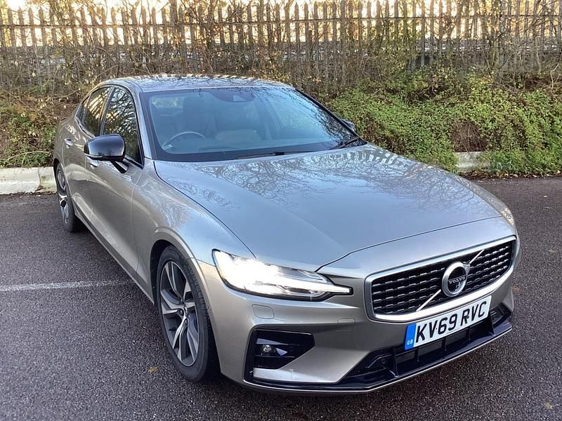 Grey Used 2019 Volvo S60 R-Design Sedan | £19,895 (Fair price) - Image 1/4