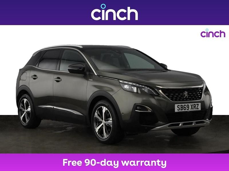 Grey Used 2020 Peugeot 3008 GT-line SUV | £14,349 (A bit pricey) - Image 1/3