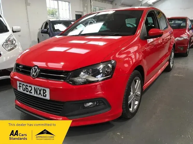 Used VW Polo R-line 2012 Red Hatchback