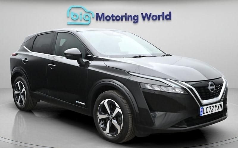 Used Nissan Qashqai N-Connecta 190 HP (139 kW) 2023 Black SUV