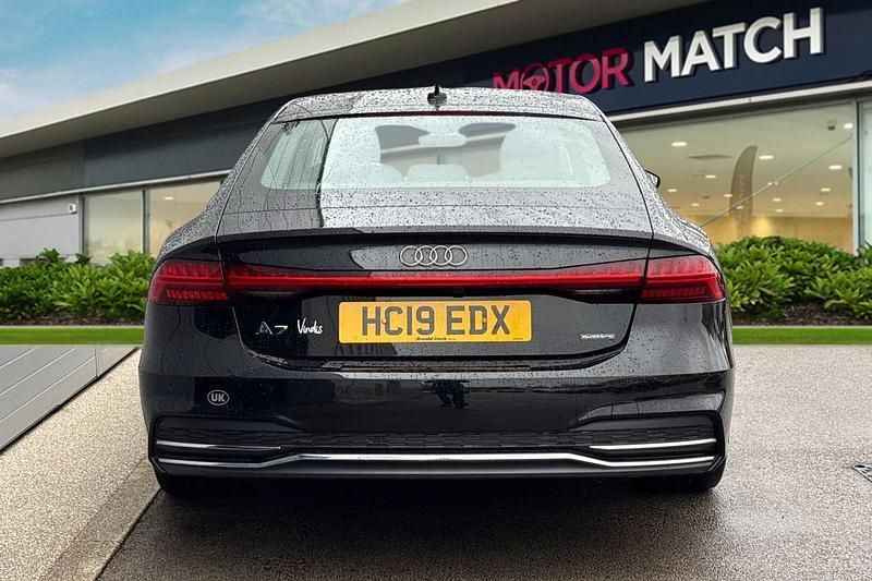 Used Audi A7 Sportback S-Line 231 HP (169 kW) 2019 Black Hatchback
