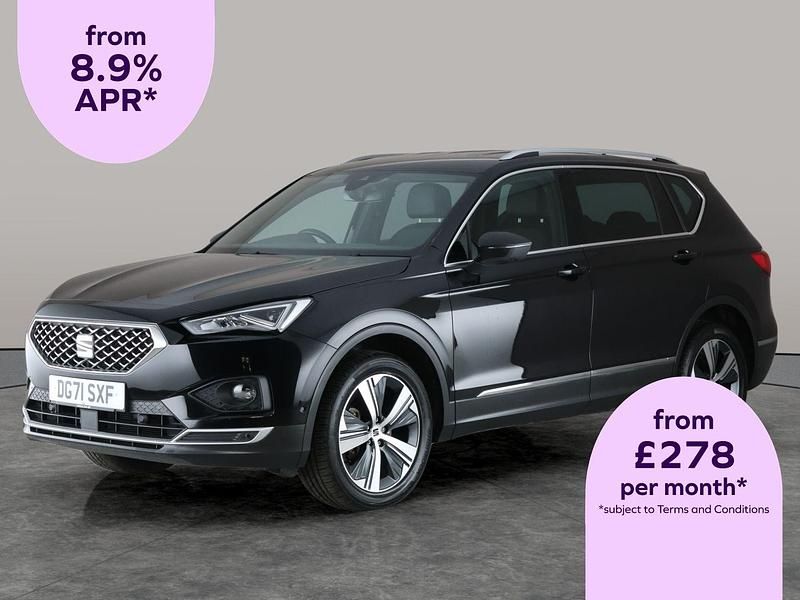 Black Used 2021 Seat Tarraco XCELLENCE SUV | £19,783 (Good price) - Image 1/2