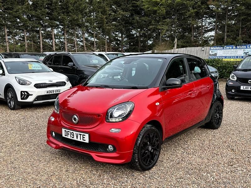 Used Smart ForFour 90 HP (66 kW) 2019 Black Hatchback