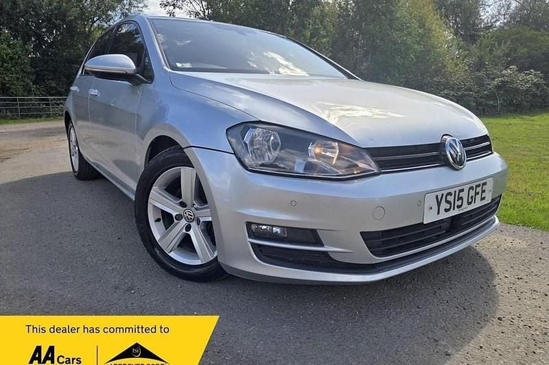Silver Used 2015 VW Golf VII Match Hatchback | £6,817 (Fair price) - Image 1/1