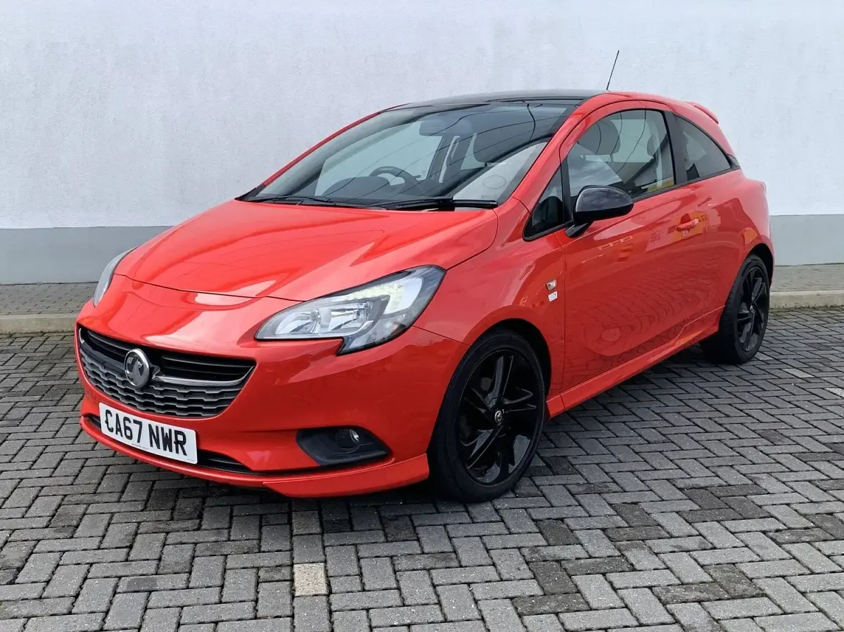 Used Vauxhall Corsa Limited 2017 Red Hatchback
