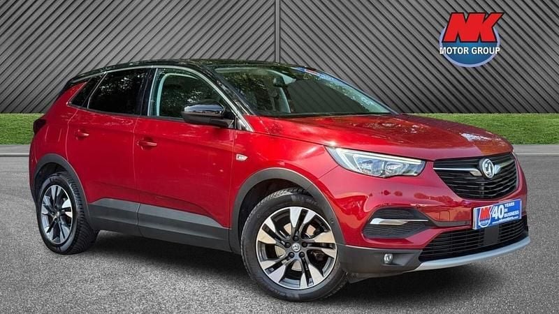 Red Used 2019 Vauxhall Grandland X Sport SUV | £9,999 (Good price) - Image 1/4