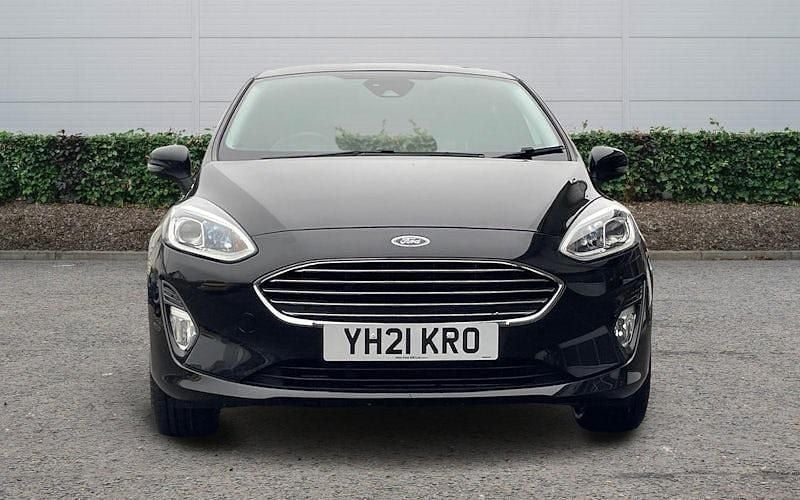 Used Ford Fiesta Titanium 125 HP (91 kW) 2021 Black Hatchback