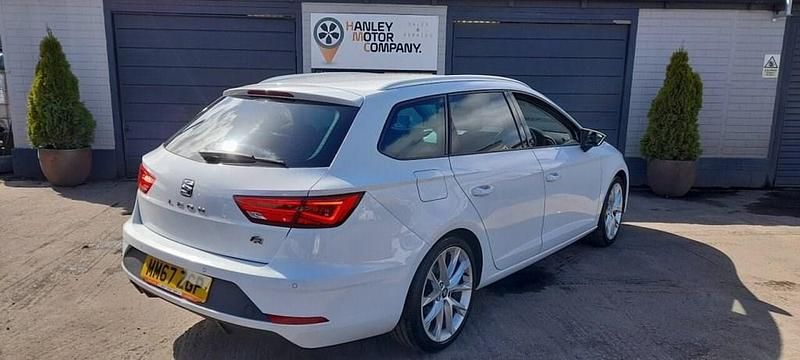 Used Seat Leon FR 2018 White Estate