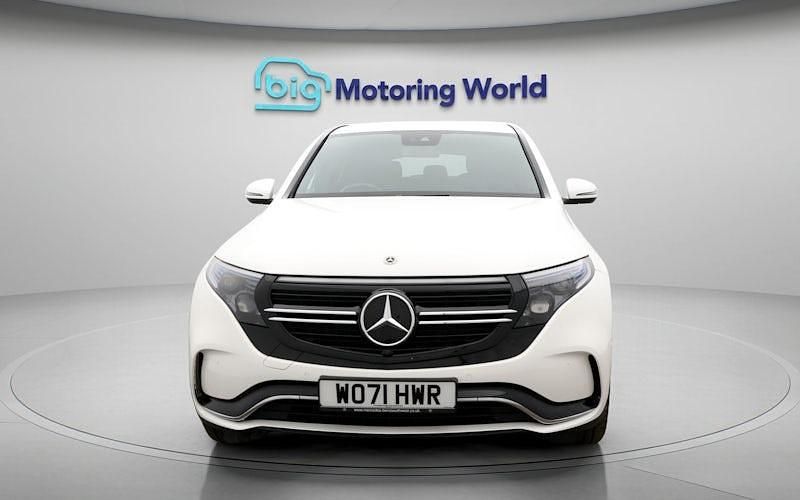 Used Mercedes EQC400 AMG line 300 kW (408 HP) 2022 White SUV