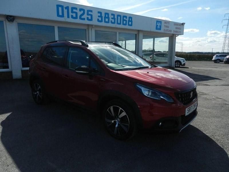 Used Peugeot 2008 GT-line 130 HP (95 kW) 2017 Red SUV