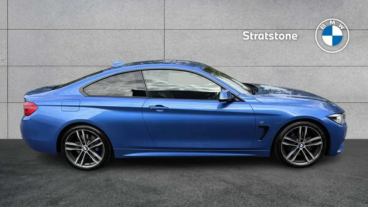 Used BMW 420 M Sport 187 HP (137 kW) 2018 Blue Coupe
