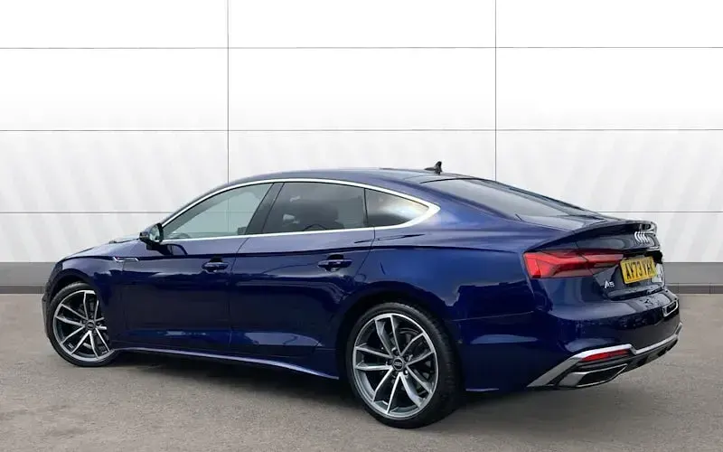 Used Audi A5 Sportback S-Line 204 HP (150 kW) 2023 Blue Hatchback
