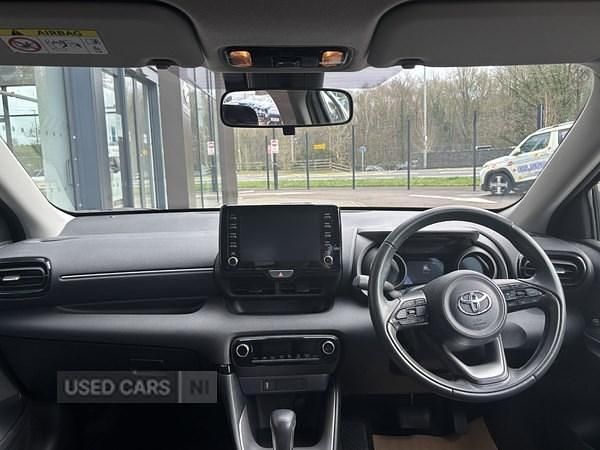 Used Toyota Yaris Hybrid Design 2021 Silver Hatchback