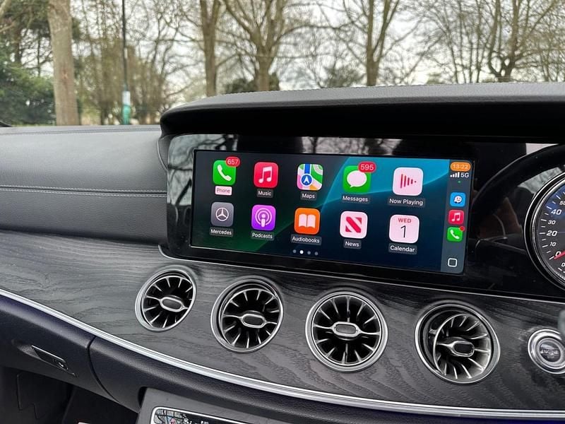 Used Mercedes E220 AMG Line Premium 2018 Black Cabriolet